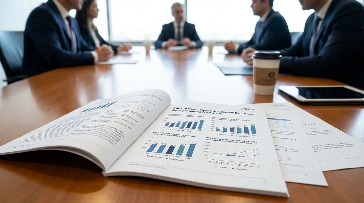 Gráfico de barras con cifras del mercado de apuestas deportivas en España
