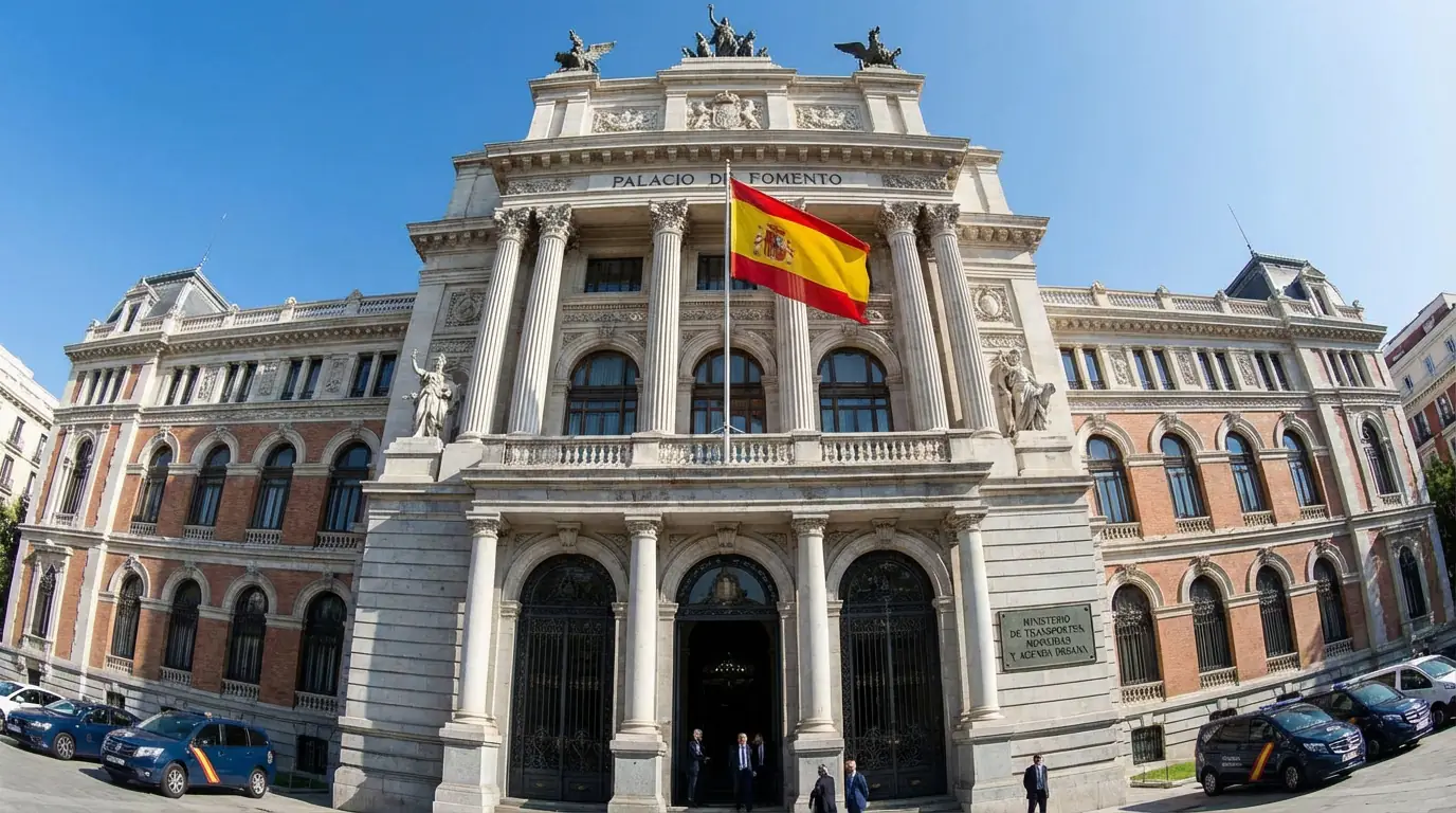 Edificio institucional de la DGOJ en Madrid relacionado con la regulación del juego